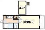 ユーハイム緑井B棟の間取り画像