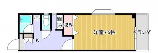 ヴィラージュオガワの間取り画像