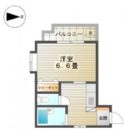 シャルマンハイムK2の間取り画像