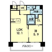 リバティハウス島崎の間取り画像