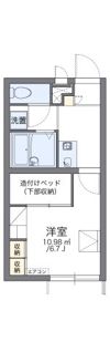レオパレスメゾン モンポルトの間取り画像