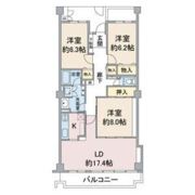 アネシス小幡の間取り画像