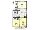 リベルテひらたC棟の間取り画像
