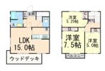 パインガーデン芦屋川PH Ⅱ B棟の間取り画像