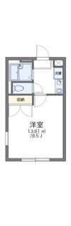 レオパレスシャンテ四之宮の間取り画像