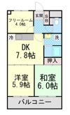 エクセル北青木の間取り画像