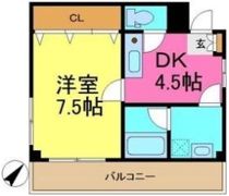 キャッスルM&Kの間取り画像