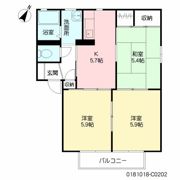 メゾン・ド・ルシオン C棟の間取り画像