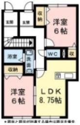 メゾン中村の間取り画像