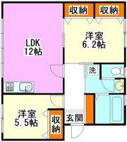 CANDEO柏の森の間取り画像