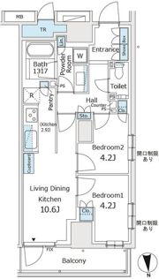 パークホームズ東陽町の間取り画像