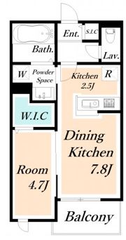 den douceの間取り画像