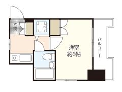 ダイアパレス平和通りの間取り画像