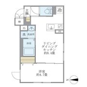 プラティーク旗の台ヒルサイドの間取り画像