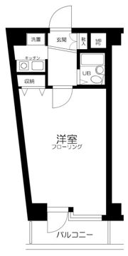 ピュアシティ横浜の間取り画像