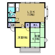 サンビレッジ住吉C棟の間取り画像