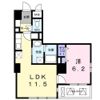 クロスビル ロイヤルパレスの間取り画像