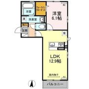 ヴィル ナチュールの間取り画像