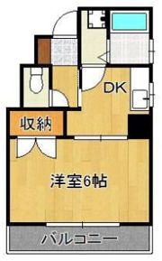 イエローマンション小倉の間取り画像
