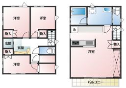 駒岡4丁目戸建の間取り画像