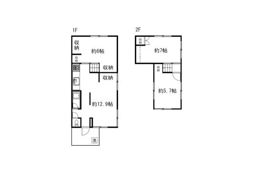 若葉町戸建の間取り画像