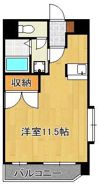 ニューリバー小倉の間取り画像