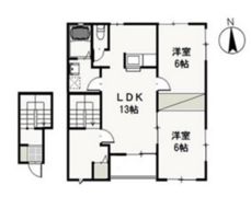 プロスペリティ万倍の間取り画像