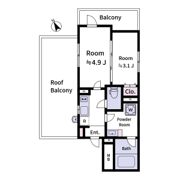 Laviere上中里の間取り画像