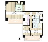 リバー＆タワーの間取り画像