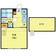 アウラ竹之丸の間取り画像