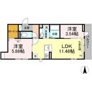 レジリエンス下赤塚の間取り画像