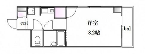 トランプ並木の間取り画像
