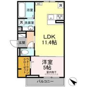 エレガンス パレスの間取り画像