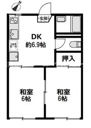 アゼレア荘の間取り画像