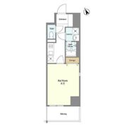 BluRock門前仲町の間取り画像