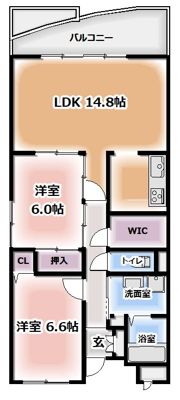 セゾン･エスポワールの間取り画像