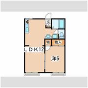 クレフォートときわAの間取り画像