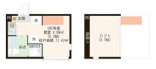 ハレテラス平和台の間取り画像