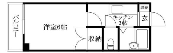 メゾン木屋町の間取り画像