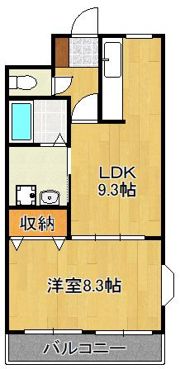 リバーサイド塚田の間取り画像