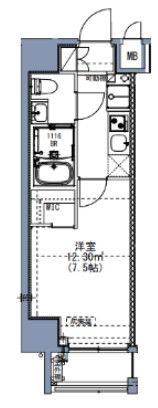 S-RESIDENCE尾久azureの間取り画像