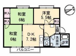 フレグランスKM E棟の間取り画像