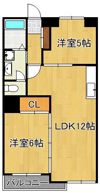 城野駅前ビルの間取り画像