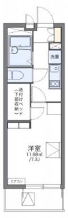 レオパレスすゞの木の間取り画像