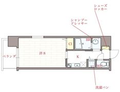 オリエンタル靱本町の間取り画像