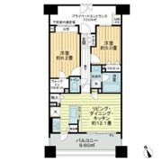 ライオンズマンションセントワーフ横濱の間取り画像
