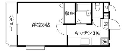 コスモス館の間取り画像