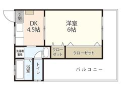 第二日の出ビルの間取り画像