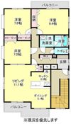 シルフィーノ大平台の間取り画像