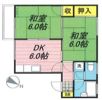 栗原コーポA-2の間取り画像